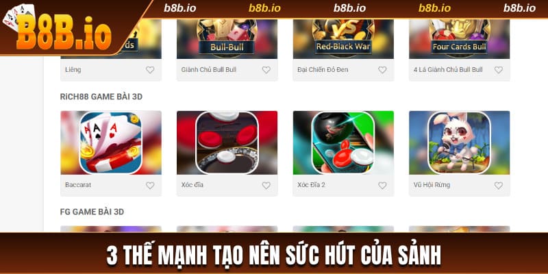 3 thế mạnh tạo nên sức hút của sảnh