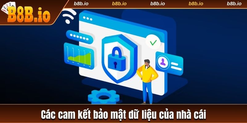 Các cam kết bảo mật dữ liệu của nhà cái