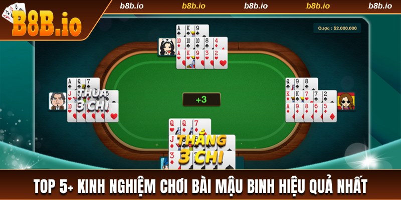 Kinh nghiệm chơi bài mậu binh