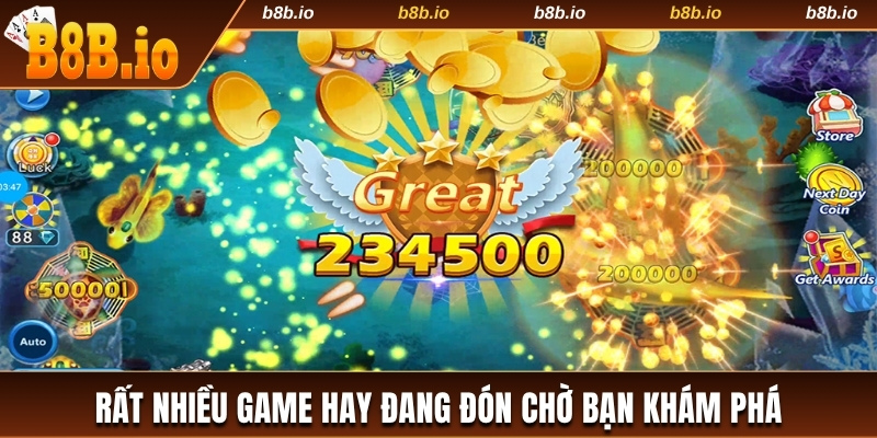Rất nhiều game hay đang đón chờ bạn khám phá